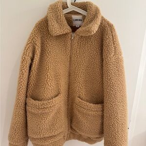 I.AM.GIA Tan Teddy Jacket